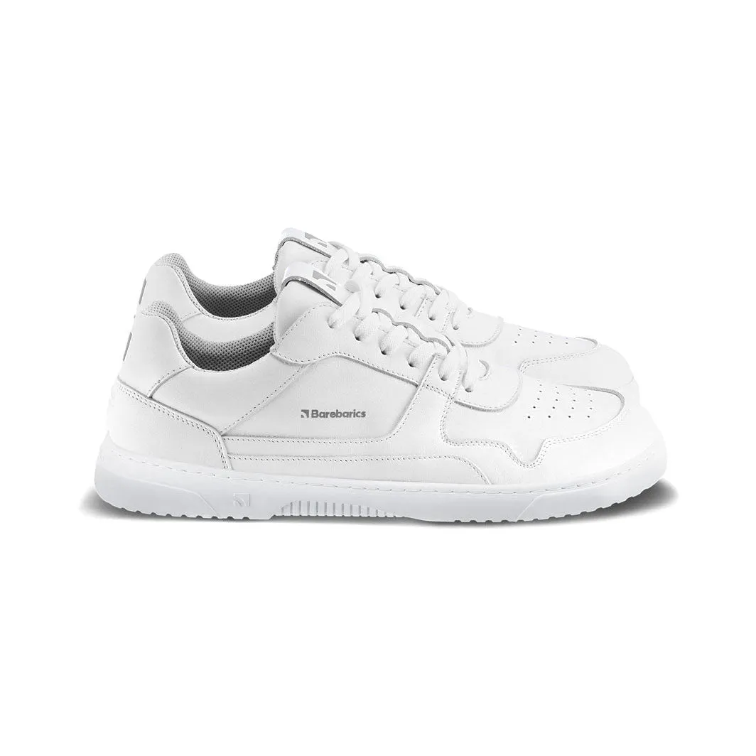 Barebarics - Zing - All White - Leather (Mens)