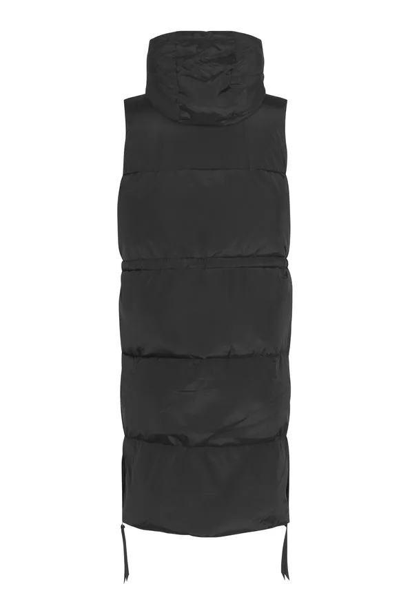 Buffie Maxi Waistcoat - Black