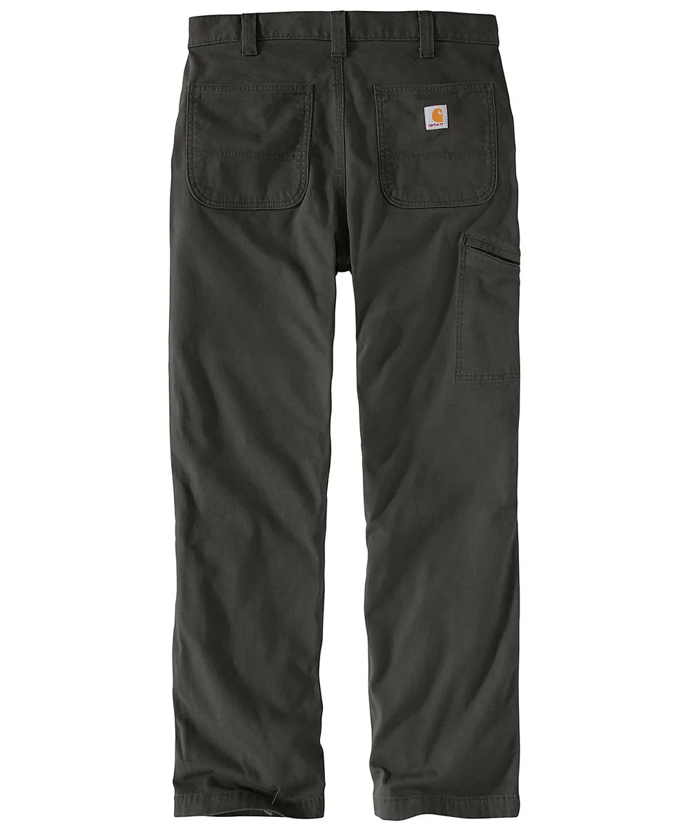 Carhartt Rugged Flex Rigby Dungaree Knit Lined Pant - Peat