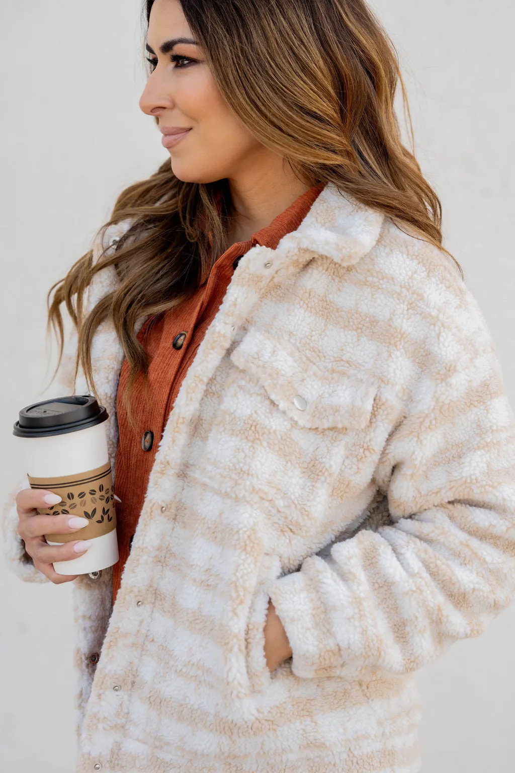 Comfy Cozy Plaid Shacket