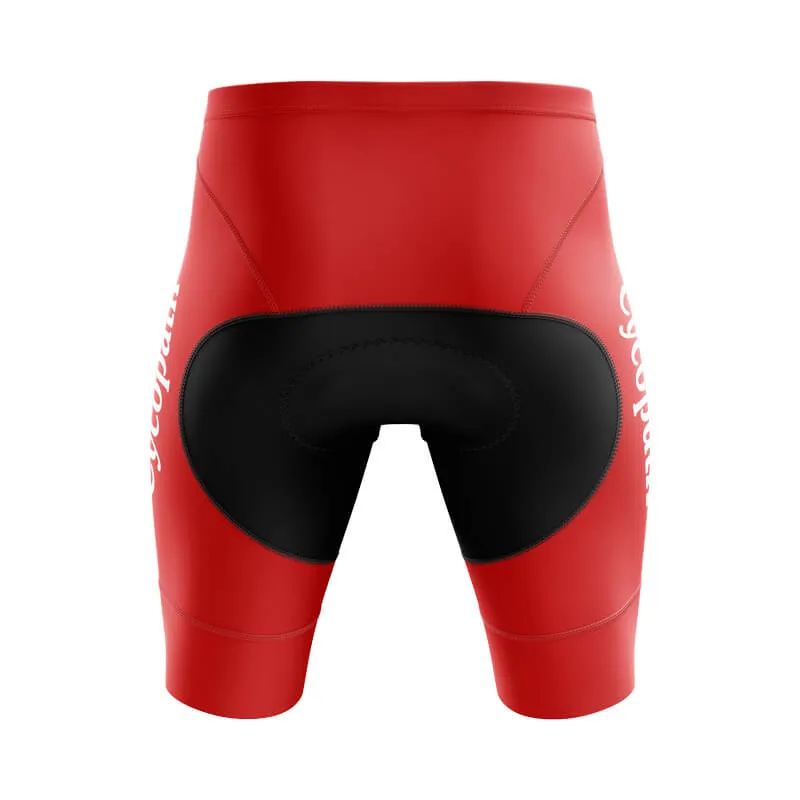 Cycopath Bib & Shorts (Red)