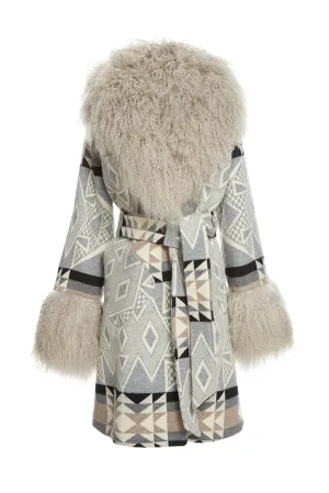 Diamond Ridge Silver Smoking Robe