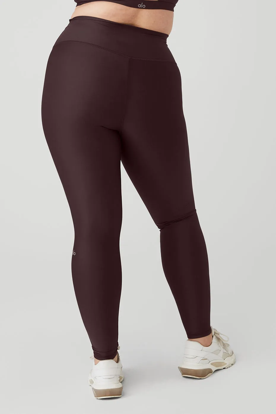 High-Waist Airlift Legging - Raisin