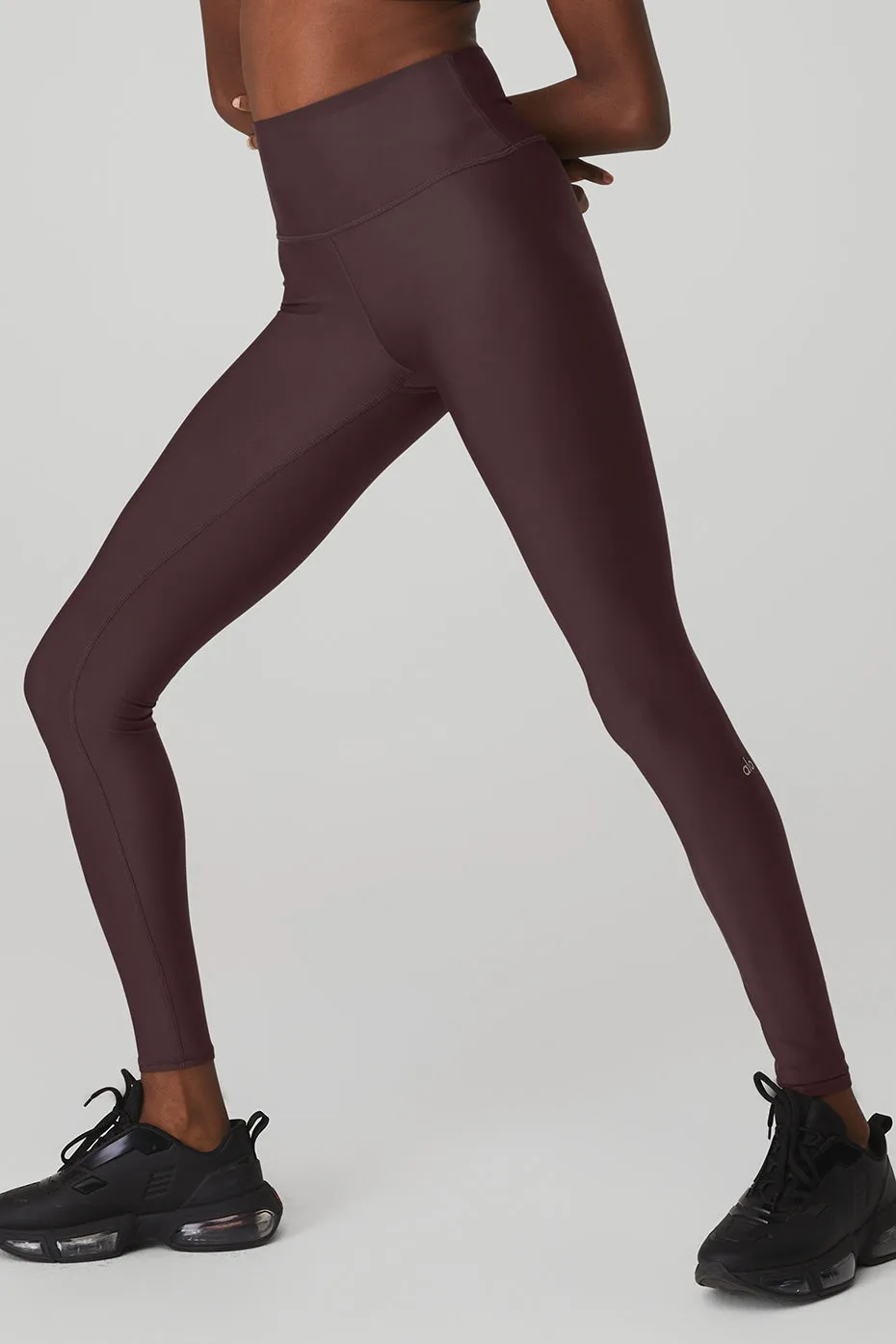 High-Waist Airlift Legging - Raisin