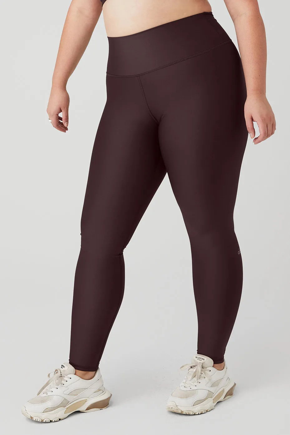 High-Waist Airlift Legging - Raisin