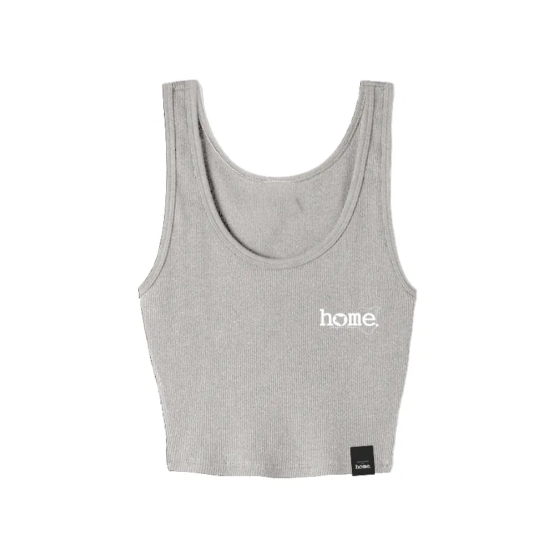 Kids Mushie Vest Top - Light Grey