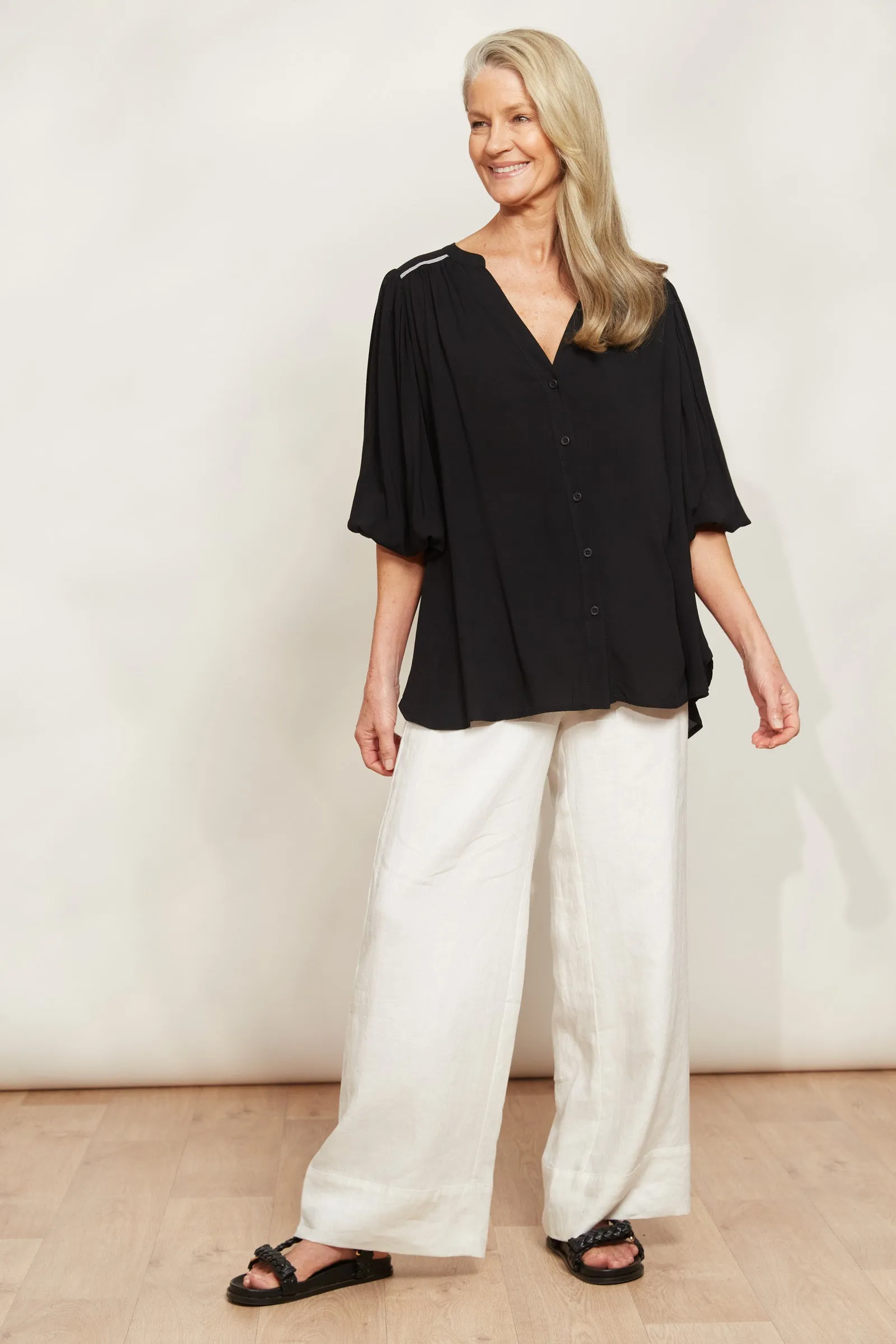 La Mer Relaxed Top - Sable