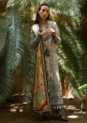 Off White Lawn Suit - Elan - Luxury Lawn '23 - KAIA-EL23-07A