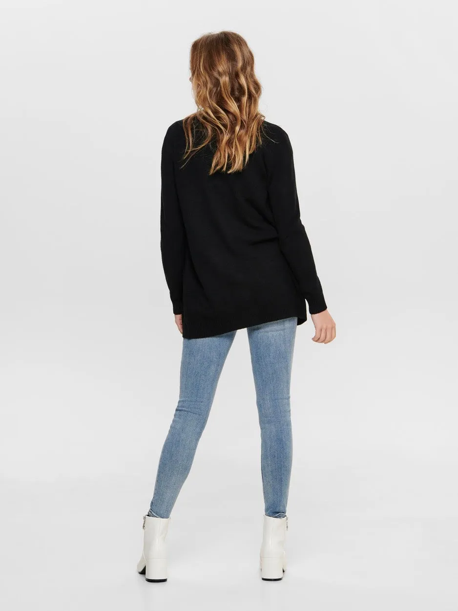 Onllesly Ls Open Cardigan - Zwart