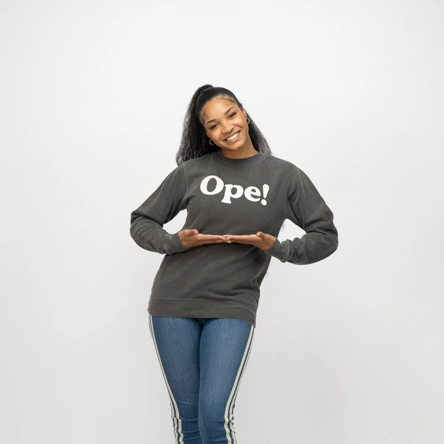 Ope! Pigment Dyed Sweatshirt