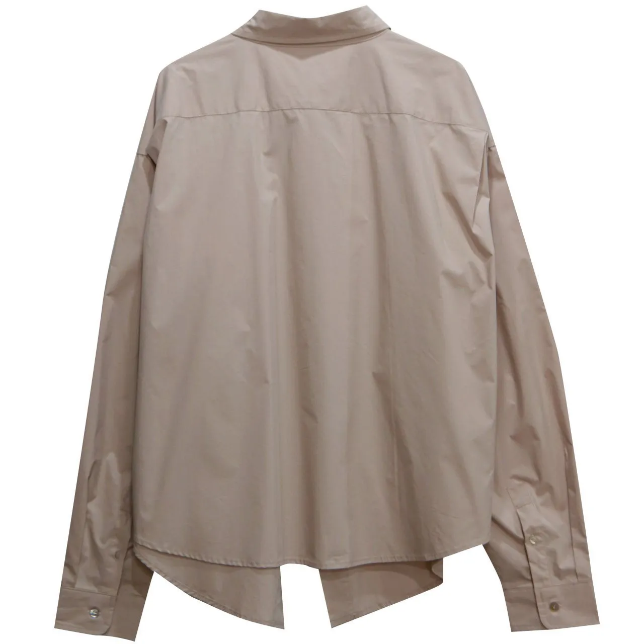 OVERSIZED TWO WAY COTTON SHIRT