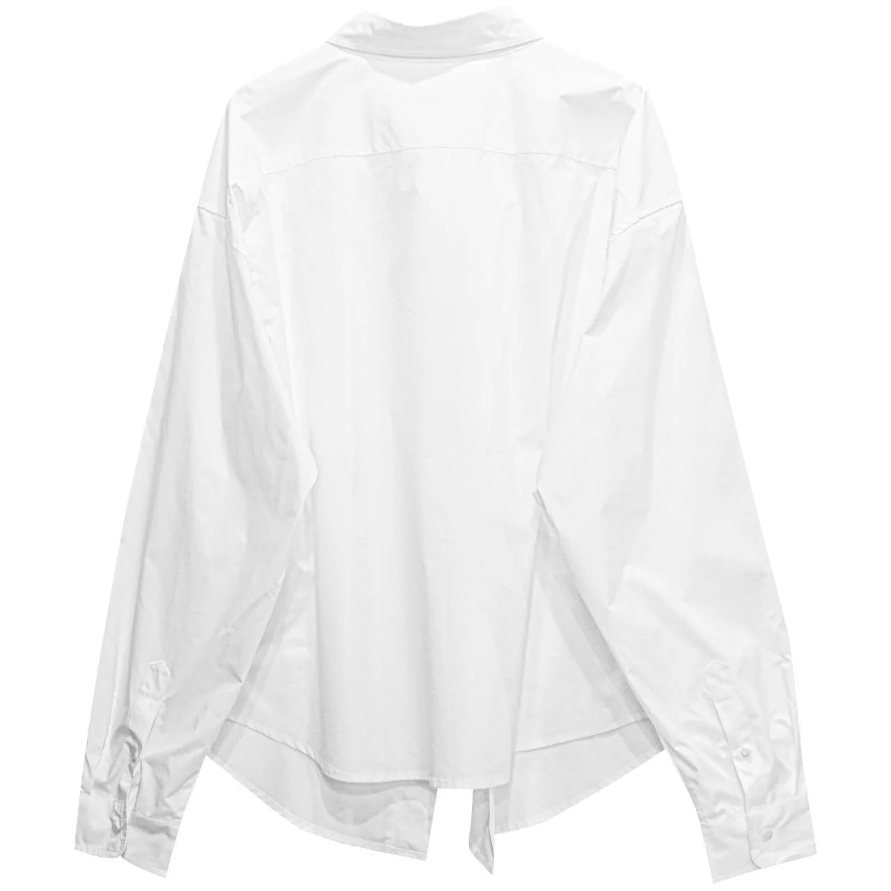 OVERSIZED TWO WAY COTTON SHIRT