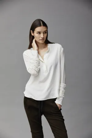 Silk Frill Shirt