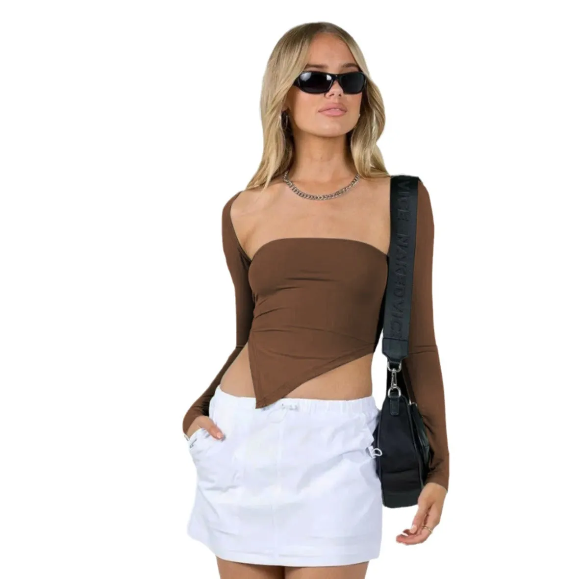 T-Shirt & Tube Top Vest Set