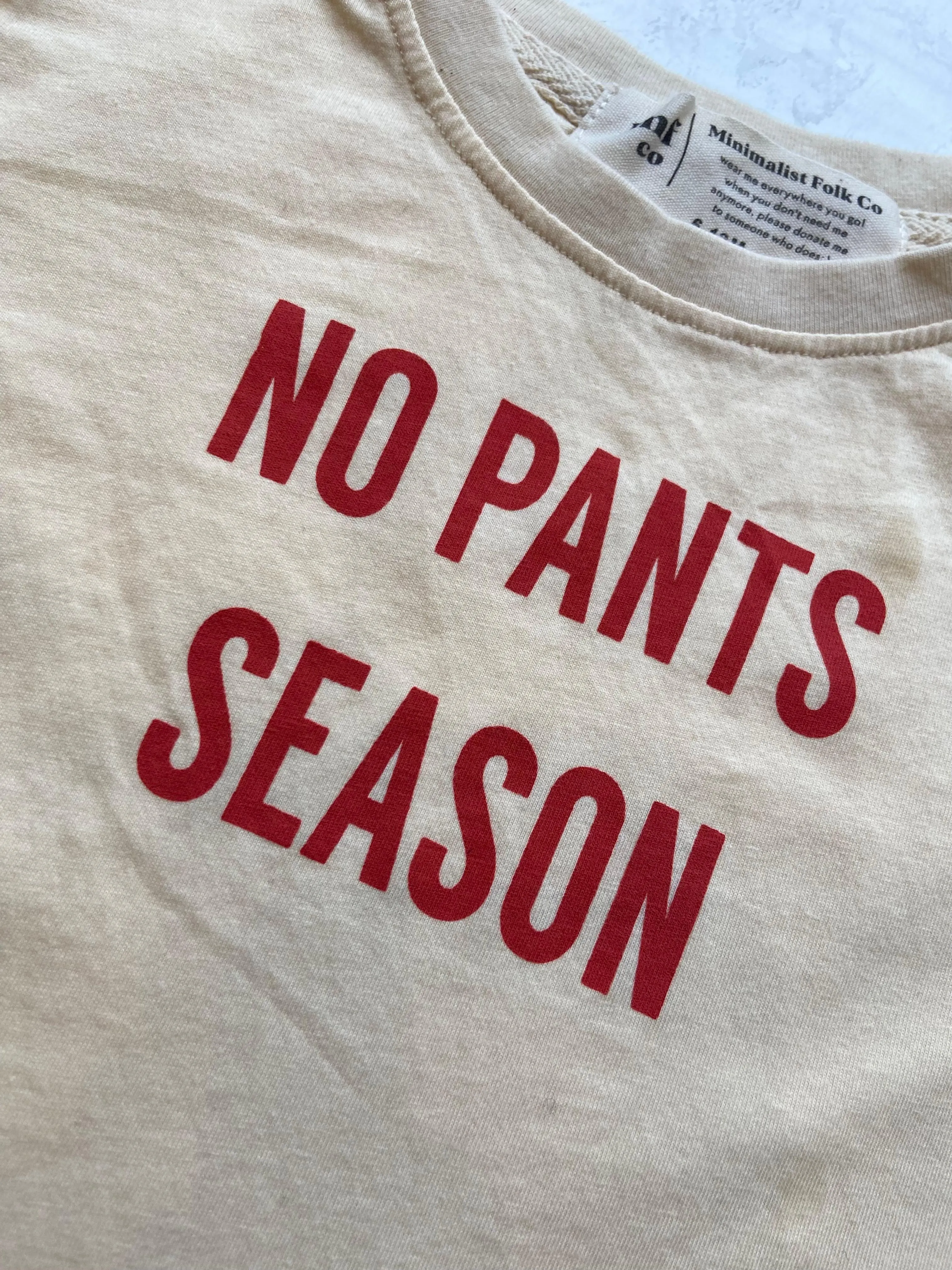 Tween Tops | No Pants Season | Minimalist Folk Co.