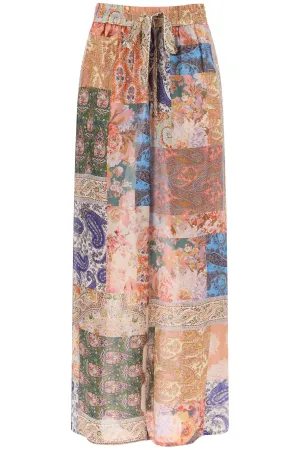 Zimmermann devi relaxed silk pants